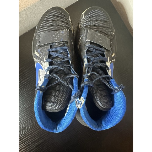 NIKE KD Trey 5 III Mens Sz 12 Black Blue Kevin Durant 2015 Basketball Shoes - Picture 8 of 11